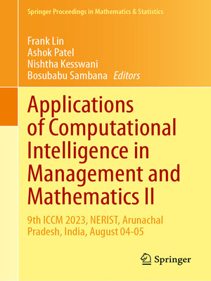 cover image of Applications of Computational Intelligence in Management and Mathematics II